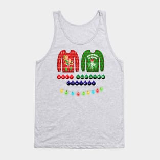 Christmas Ugly Sweater Contest Tank Top